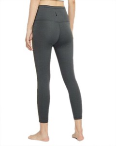  Nike Yoga Dri-Fit Women's Grey Hight Rise 7/8 Crop Legging