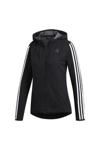  Adidas 3S KNT FZ HOODY Siyah Kadın Sweatshirt -  FJ7316