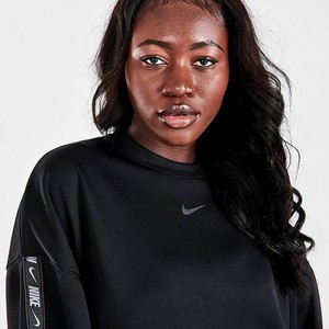  Nike Sportswear Tape Oversized Kadın Sweatshirt-DQ5381-010