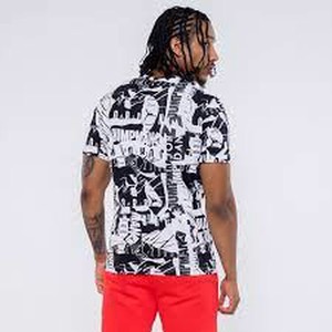  NIKE Jordan Jumpman Flight All-Over Print Short-Sleeve  Spor T-Shirt