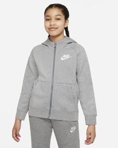 Nike Sportswear Kids' (Girls') Full-Zip Hoodie DJ0689-091