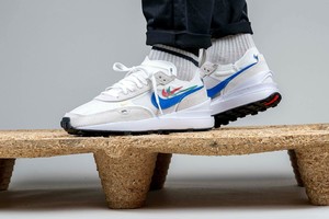 Nike Waffle One ''Multi-Swoosh'' Erkek Spor Ayakkabı - Beyaz DN8019-100