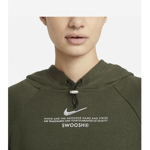  Nike Sportswear Swoosh French Terry  Hoodie Kadın Sweatshirt-CZ8896-325