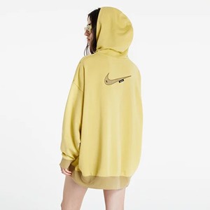  Nike Sportswear Swoosh Kapüşonlu(OVERSİZE) Kadın  Sweatshirt-DM6201-304