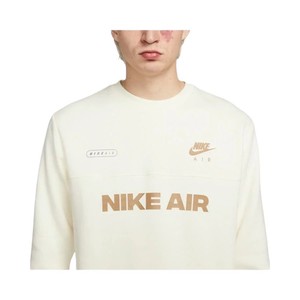  Nike Sportswear Air Brushed-Back Fleece Erkek Sweatshirt DM5207-113