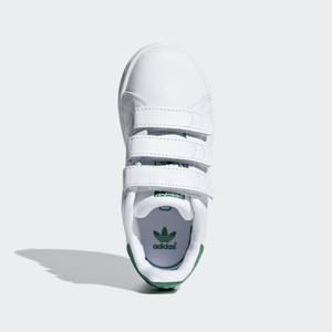  Adidas Stan Smith Unısex Çocuk Beyaz Sneaker BZ0520-20