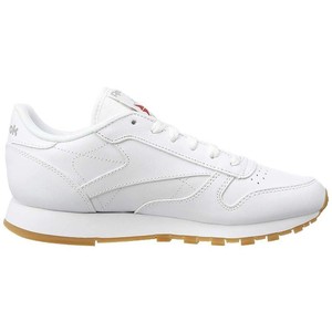  REEBOK CLASSIC LEATHER 'WHITE/GUM' Womens CL-LTHR-49803