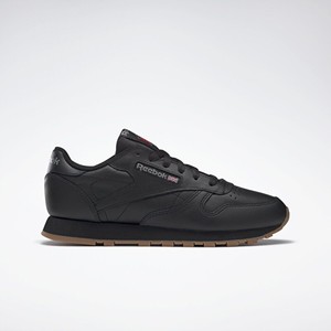  REEBOK CLASSIC LEATHER BLACK Womens CL-LTHR-49804