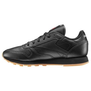  REEBOK CLASSIC LEATHER BLACK Womens CL-LTHR-49804