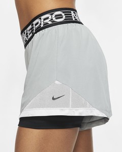  Nike Pro Flex Women's 2-in-1 Shorts Gri DB4484-073