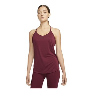  Nike Dri-Fit One Elastika Standard Fit Kadın Atlet - Bordo-DD4941-638