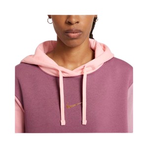  Nike Sportswear Color Block Pullover Hoodie Kadın Sweatshirt-DJ6154-510